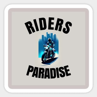 Riders Paradise Sticker